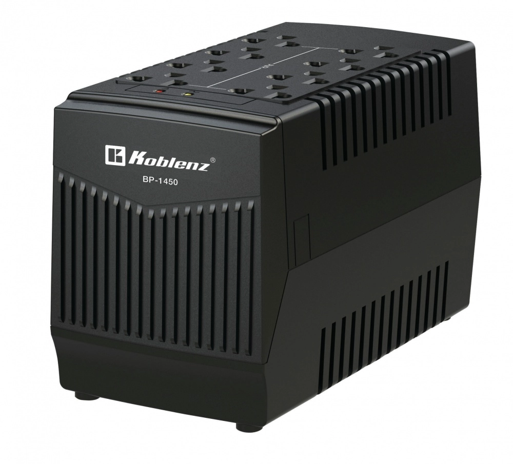 Regulador koblenz bp-1450  700w 1450va  salida 108-132v  8 contactos