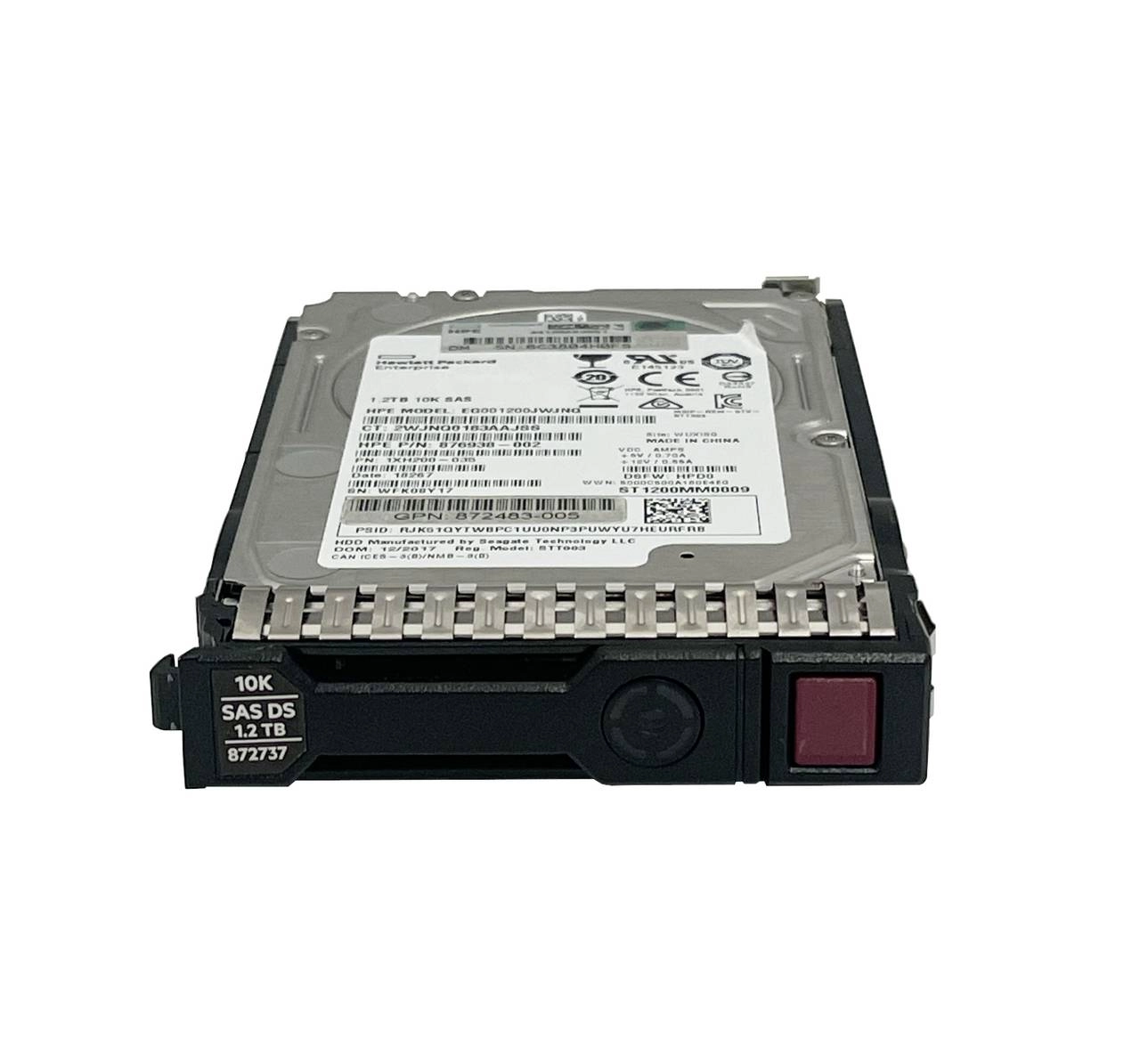 Disco duro xfusion empresarial de 2.5 pulgadas. interfaz sas de 12 gbs y velocidad de 10k rpm para un rendimiento crítico y almacenamiento continuo.