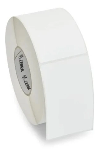 Etiqueta térmica zebra z-perform 2000t - color blanco, transferencia térmica, 2490, 6