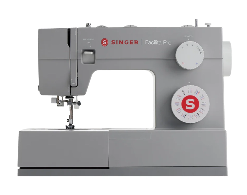 Singer maquina de coser 4452 mecánica, facilita pro mx, 32 puntadas, stx4, gris