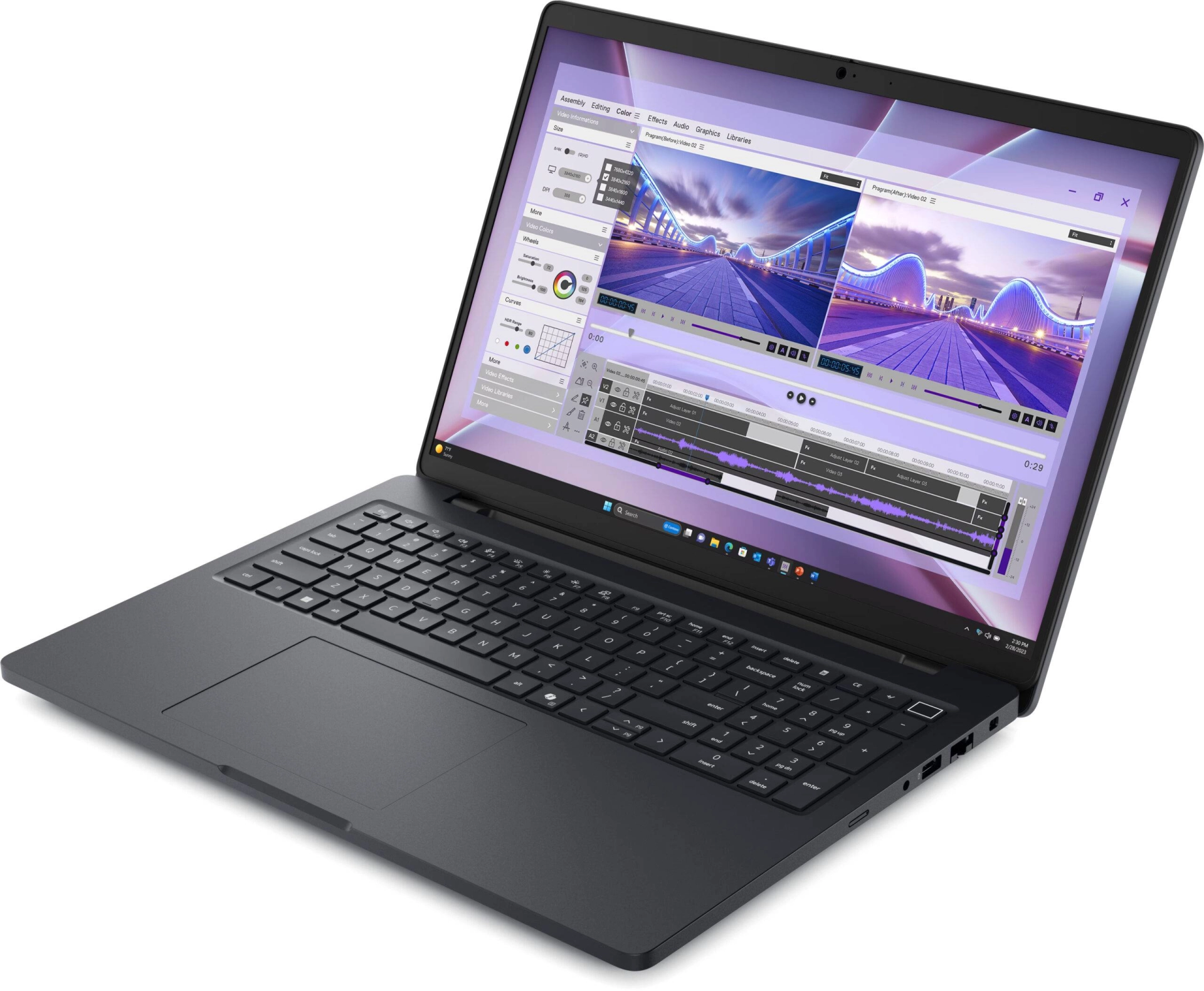 Core ultra 7 265h - ram 32 gb,      1 tb. nvidia rtx pro 1000  8 gb. w11 pro. pantalla 16, 0, garantía 3 years.