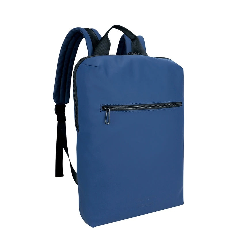 Giacomo morani backpack anneta poliuretano 15 pulg azul marino