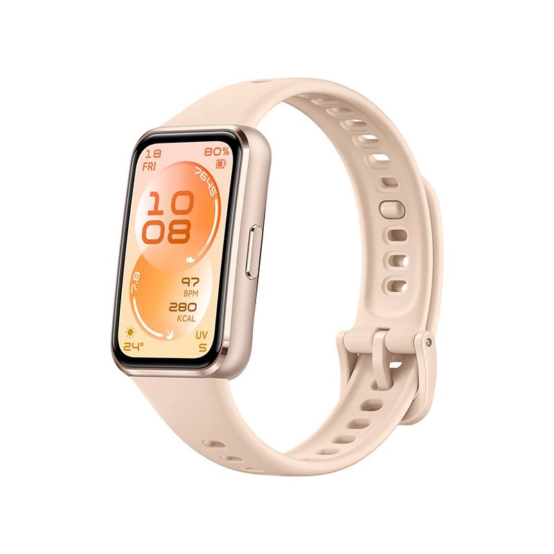 55020gum huawei band 11 aluminum beige. pantalla de alto brillo de 1.62 pulgadas | monitoreo mejorado del sueño | ultradelgada y cómoda de usar.