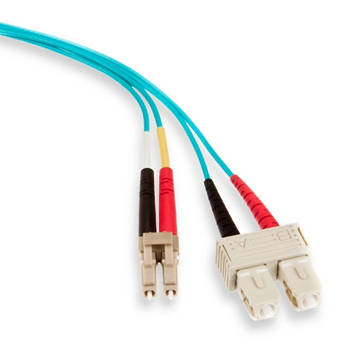 Jumper multimodo lc a sc, 50125, om3, duplex 3 metros
