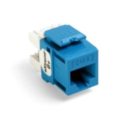 Jack quickport cat. 6 extreme 6+, azul