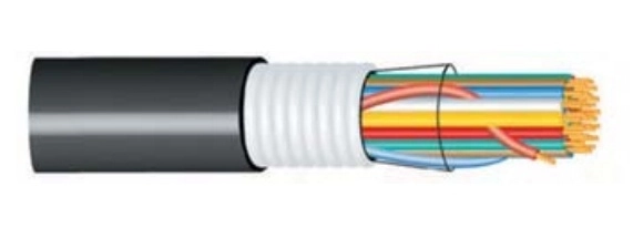 Cable subterraneo relleno screbh-3 100 pares calibre 26 awg (metro) bobina 2000 mts
