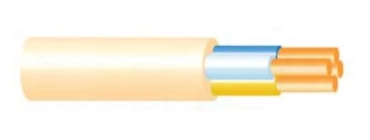 Cable icev condumex 630241x - 250 m, marfil, cable icev 2 hilos, 100  cobre