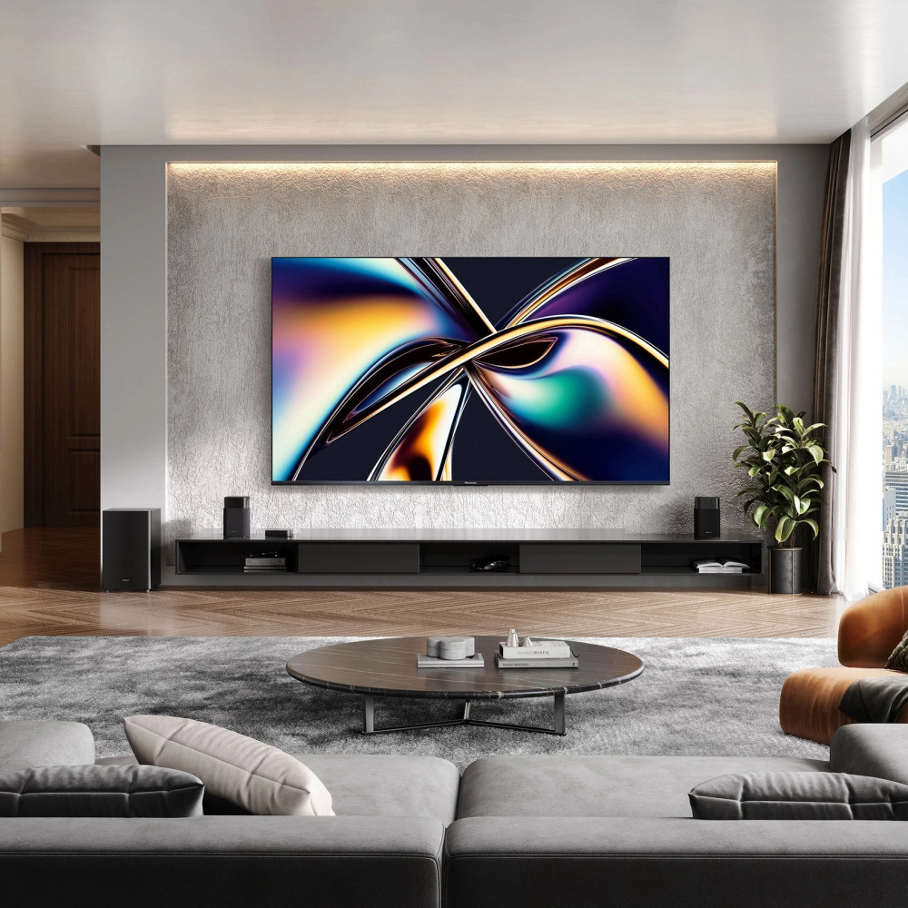 Smart led-lcd tv hisense 75u65qfm 190.5cm - 4k uhdtv - direct led retroiluminación - 3840 x 2160 resolución