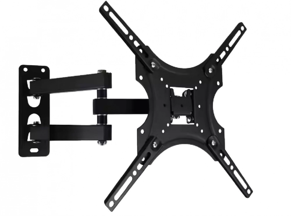 Techmakro soporte de tv pared full motion 32-55 pulg. x-400