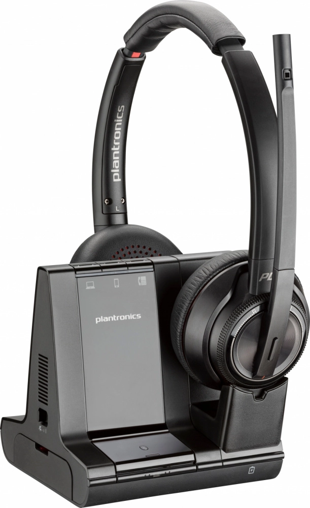 Poly savi 8220 uc microsoft teams certified dect 1920-1930 hmz usb-a headset-us