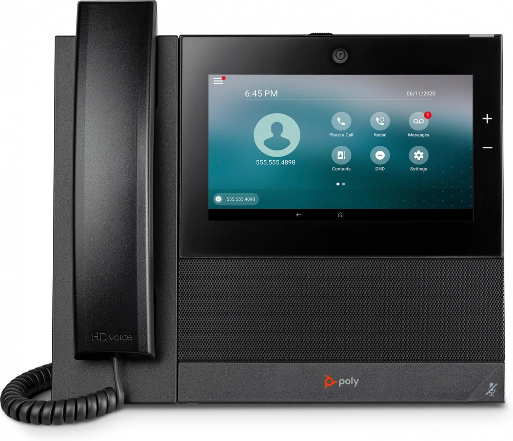 Poly ccx 700 business media phone with open sip and poe-enabled