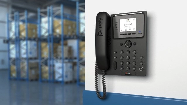Poly telefono ip multimedia empresarial ccx 350 para microsoft teams y compatible con poe