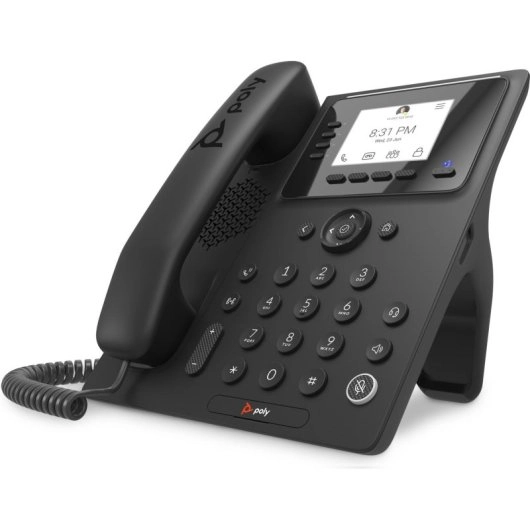 Poly telefono ip multimedia empresarial ccx 350 para microsoft teams y compatible con poe