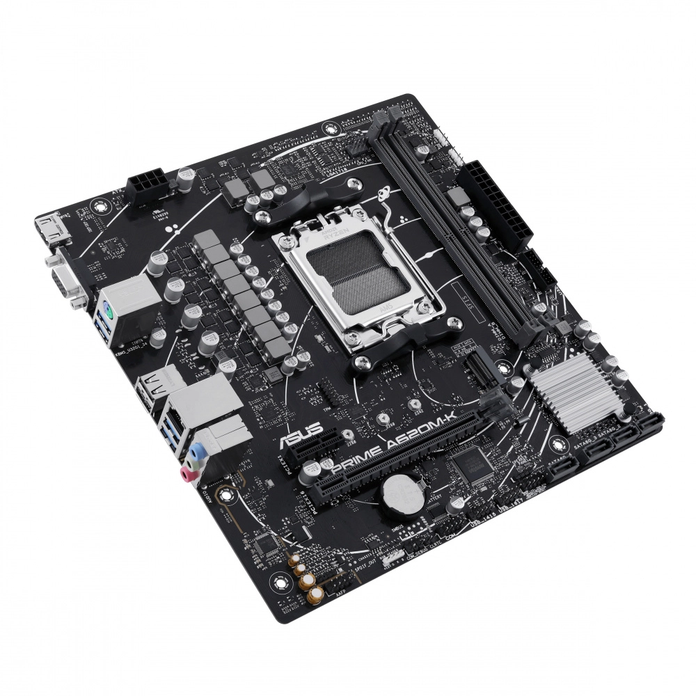 Tarjeta madre asus prime a620m-k, socket am5