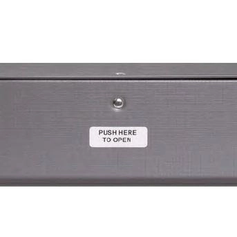 Techmakro caja para archivo forrado de pvc, silver país de origen tailandia