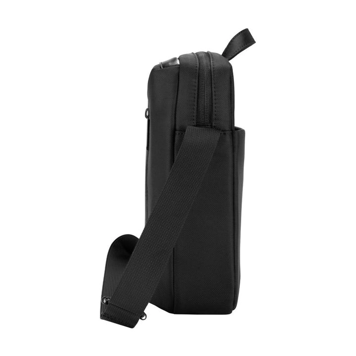 Swissmobility mini bag vertical abeto 10 pulg. negra