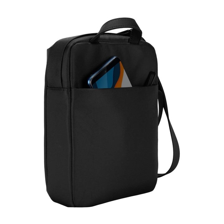 Swissmobility mini bag vertical abeto 10 pulg. negra