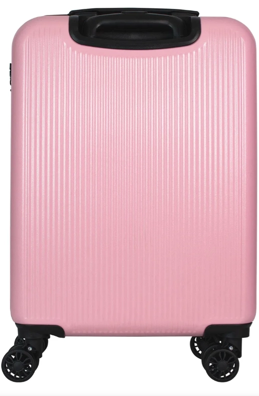 Bagiau maleta cymru rigida 20 pulg. rosa