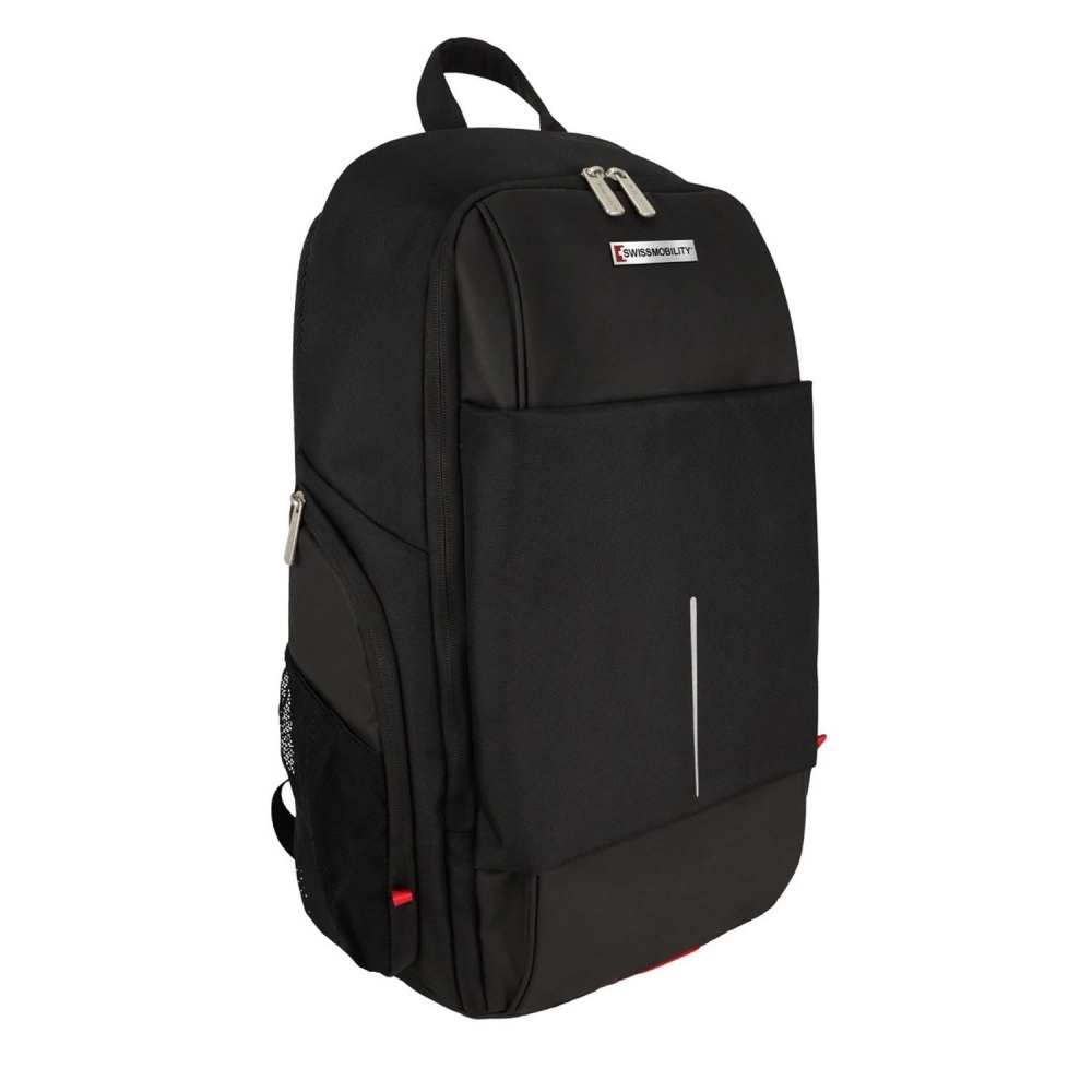 Swissmobility mochila carl 17 pulg. negra