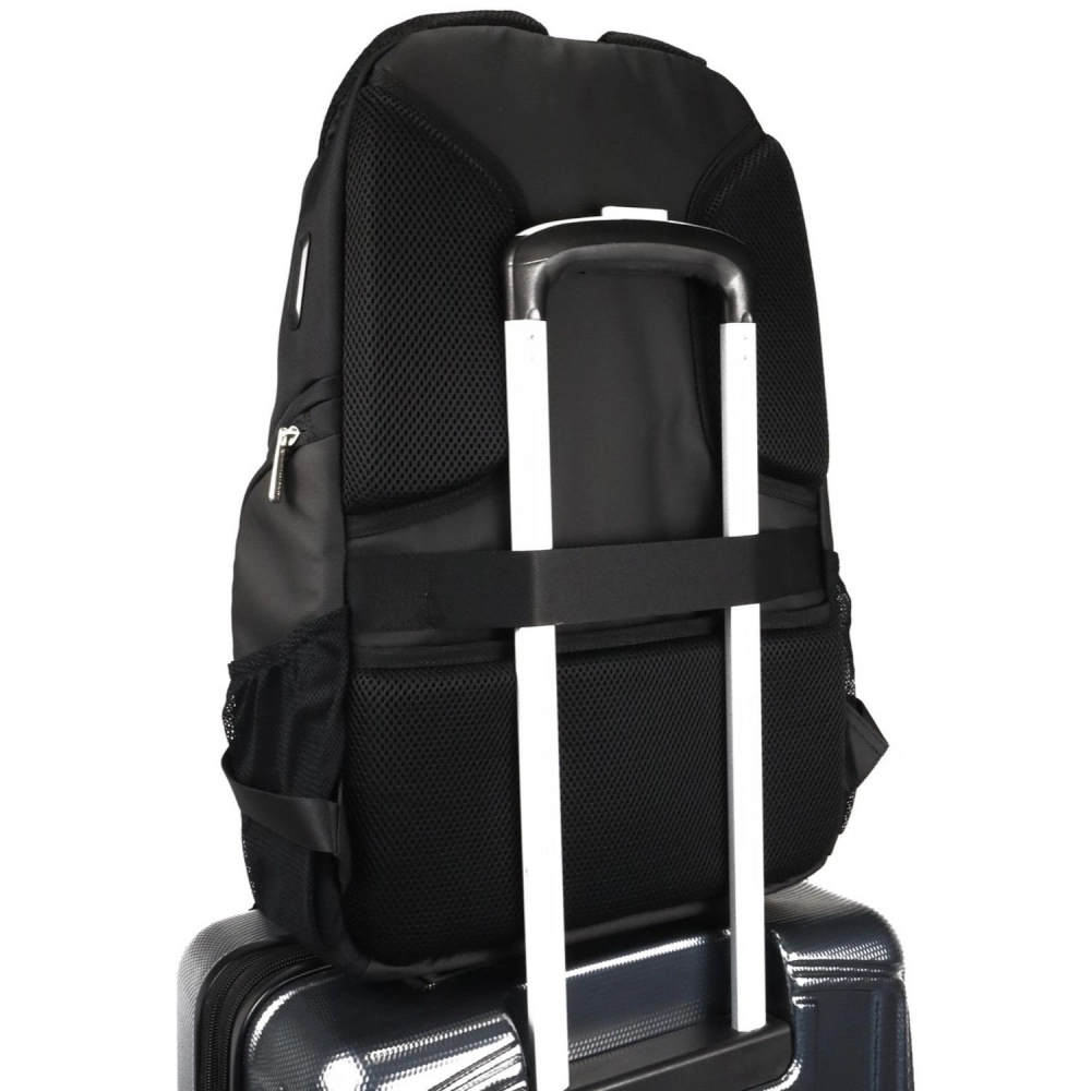 Swissmobility mochila carl 17 pulg. negra