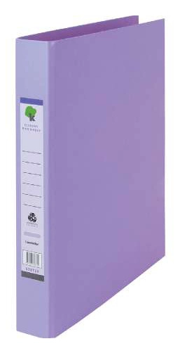 Techmakro carpeta 1 in para archivo de carton forrado de pvc, lavanda país de origen tailandia