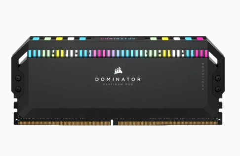 Memoria dimm ddr5 corsair (cmt32gx5m2b5200c40) 32gb 5200mhz(2x16gb)dominator platinum rgb negro cl40