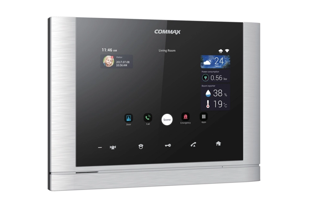 Commax cmv70mx - monitor touch para videportero, pantalla de 7