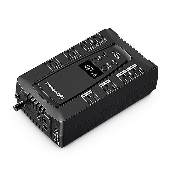 No-break cyberpower cp825avrlcd - 825 va, 450 w, 8 h, hogar y oficina
