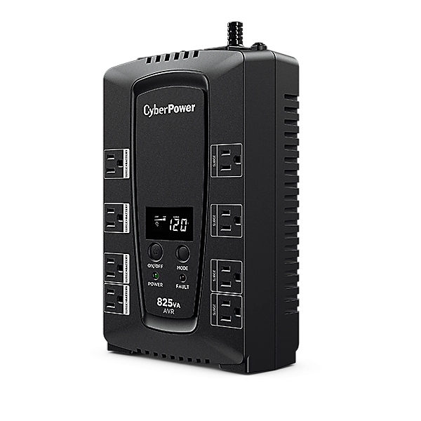No-break cyberpower cp825avrlcd - 825 va, 450 w, 8 h, hogar y oficina