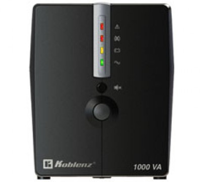 No-break koblenz 10017 usb/r - 1000 va, 500 w, 1 h, negro, hogar y oficina