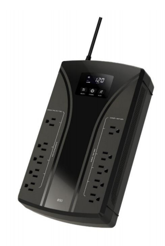 No break koblenz 7522-usb  koblenz 7522-usb - 750 va, 420 w, negro, hogar y oficina