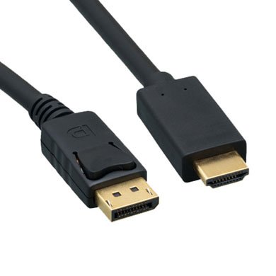 Cable displayport a hdmi version 1.2 de 1.8 mts brobotix 014196