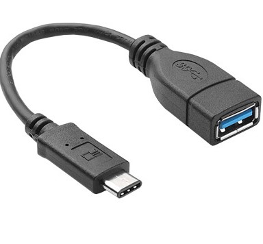 Cable usb - adaptador otg tipo c a usb v3.0, 053161 brobotix