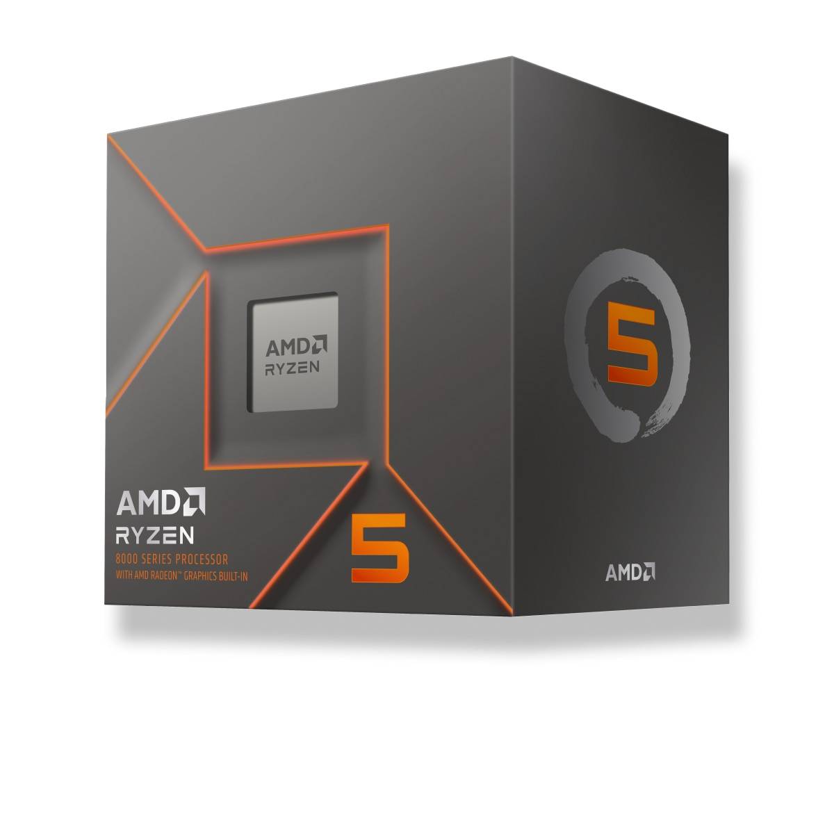 Procesador amd ryzen 5 8500g s-am5 5a gen / 3.62- 4.1 ghz / cache 16mb / 6 nucleos / con graficos radeon / con disipador / game medio