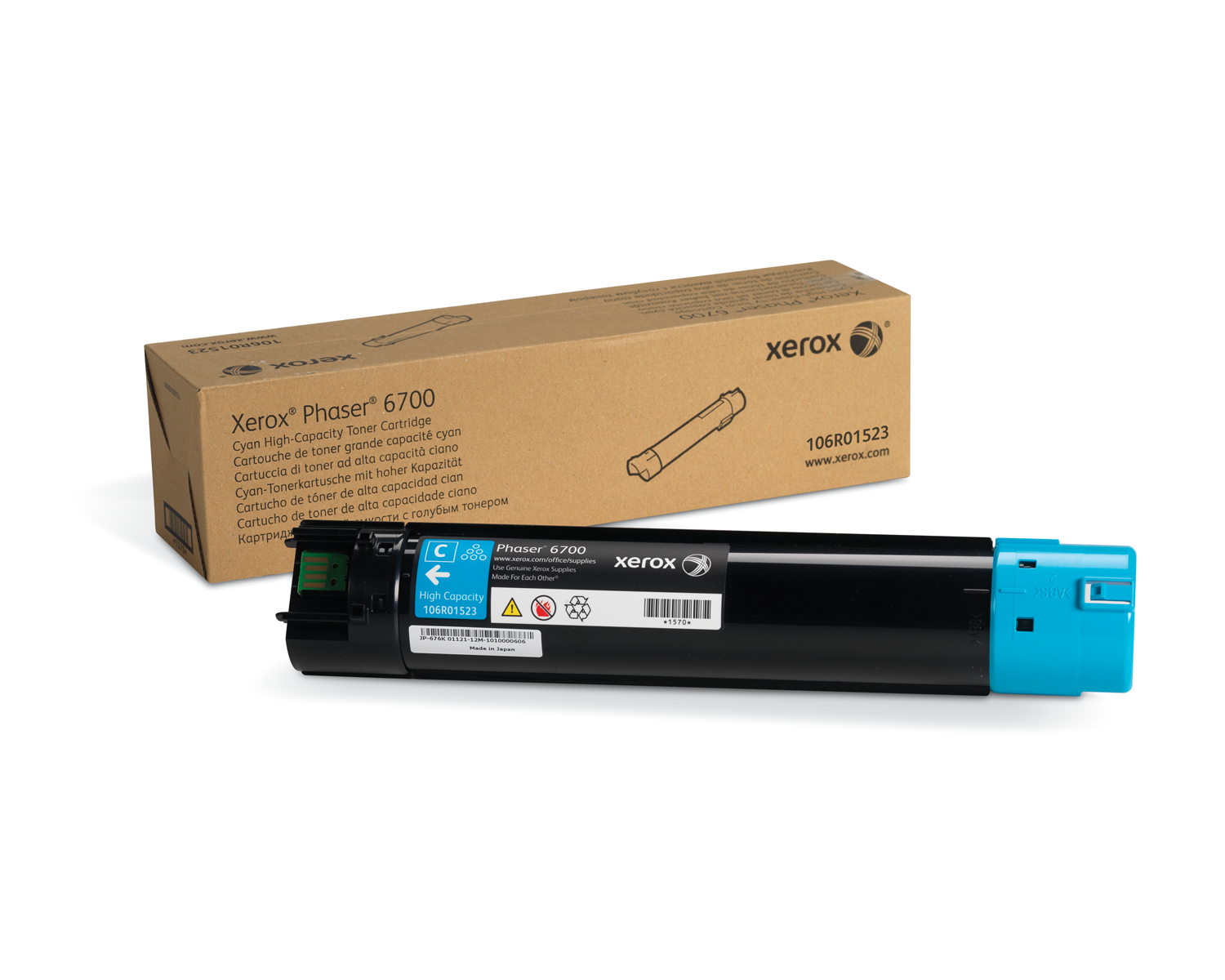 Xerox 106r01523 toner cian alto