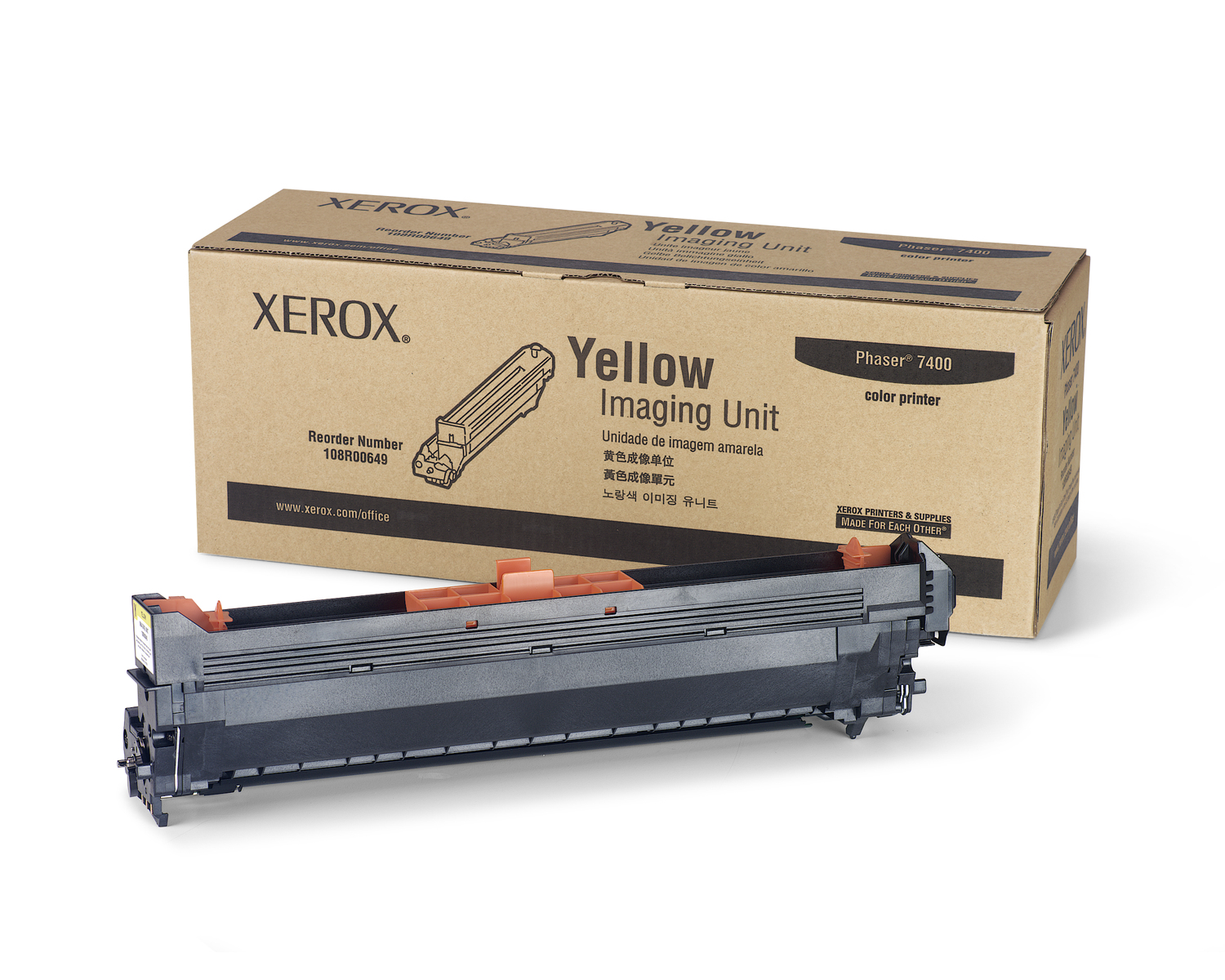 Xerox 108r00649 unidad de imagen amarillo