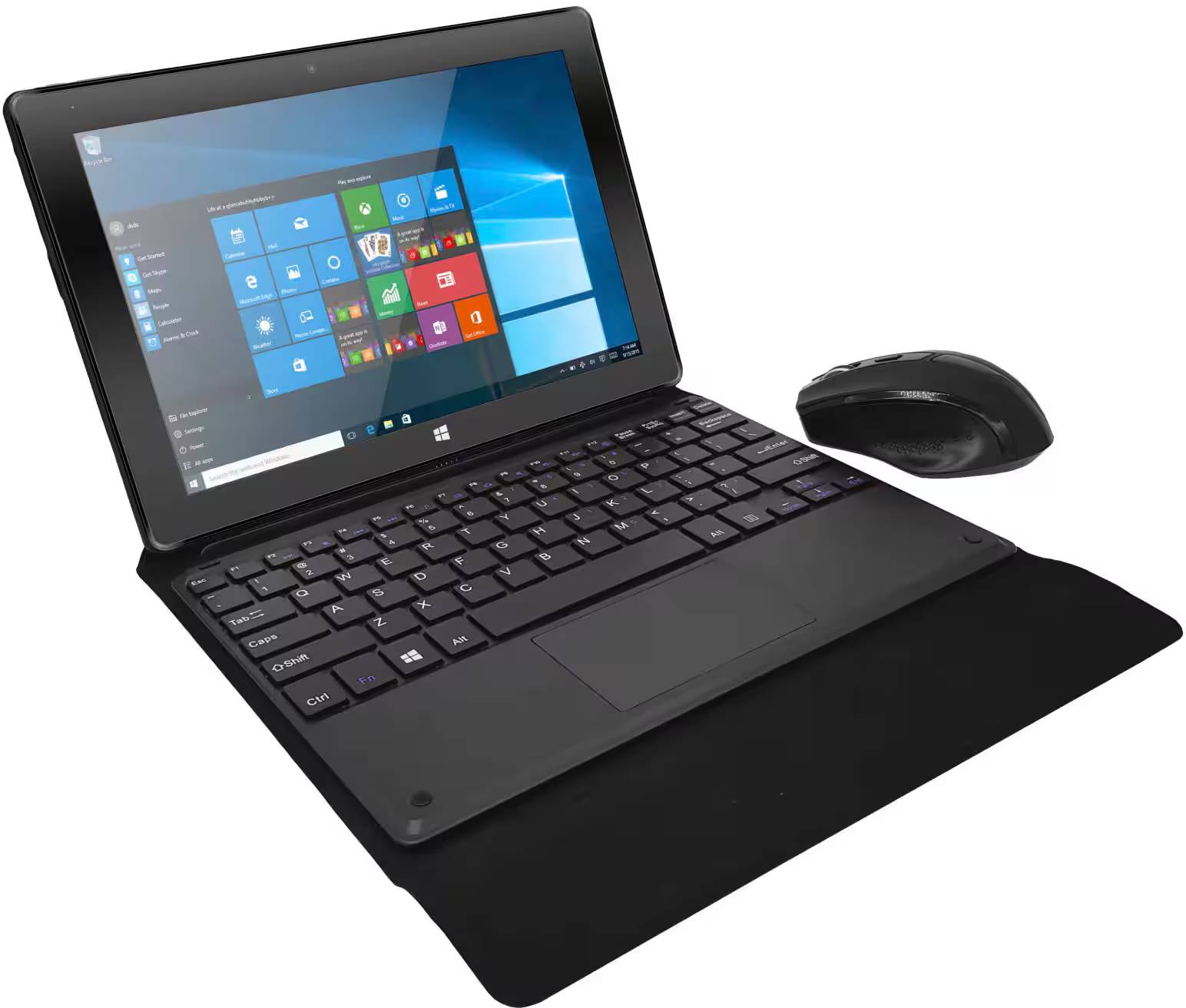 Tableta 2 en 1 con pantalla de 10 pulgadas - 4 gb de ram y 64 gb de almacenamiento con capacidad de expandirse a 256 mediante micro sd, windows 10 home