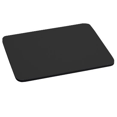 Mousepad brobotix mousepad antiderrapante color negro - mousepad, negro