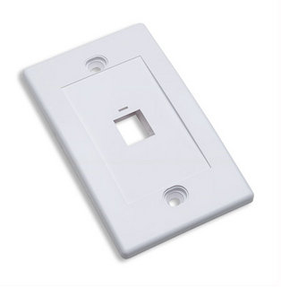 163286 tapa (faceplate) 1 perforacion color blanco