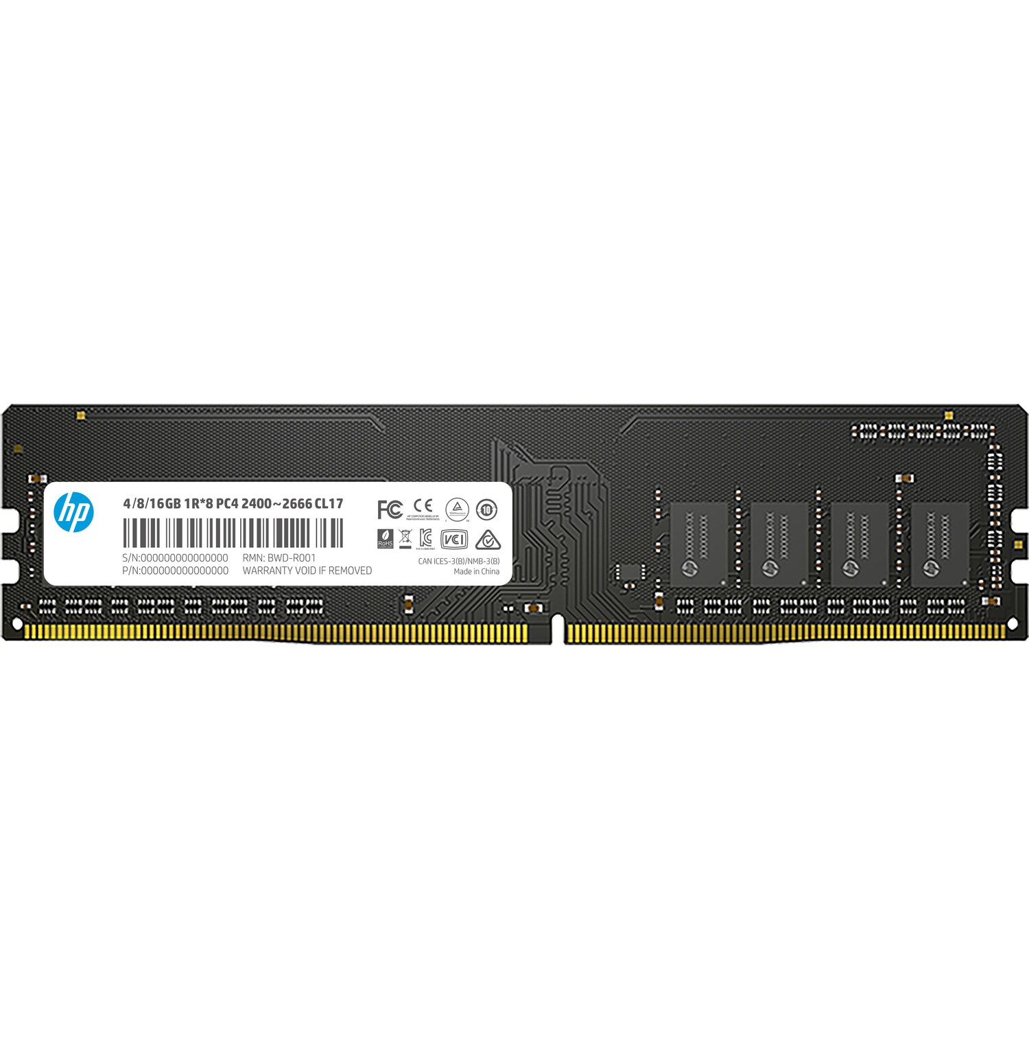 Ddr4 hp v2 8gb 3200mhz 18x15aa