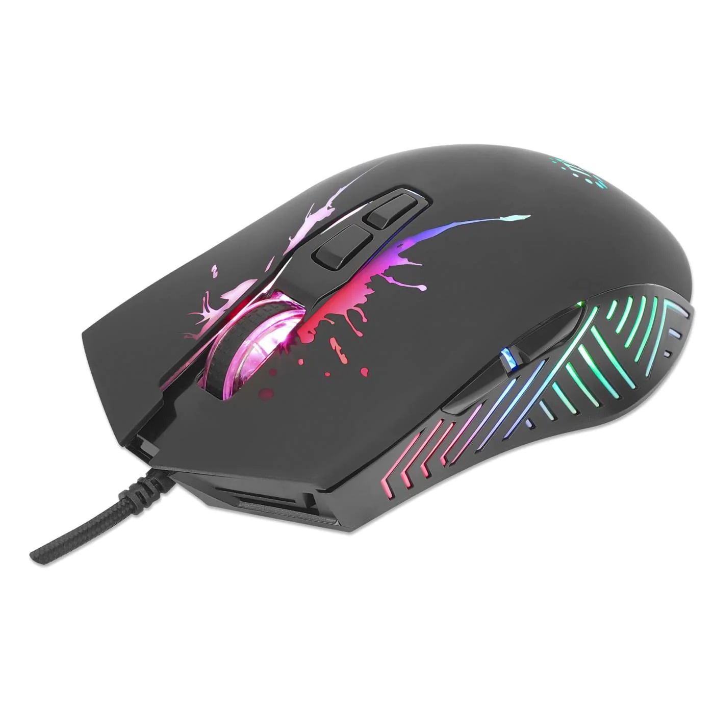 Mouse gaming  manhattan 190220 - usb, óptico, 7200 dpi