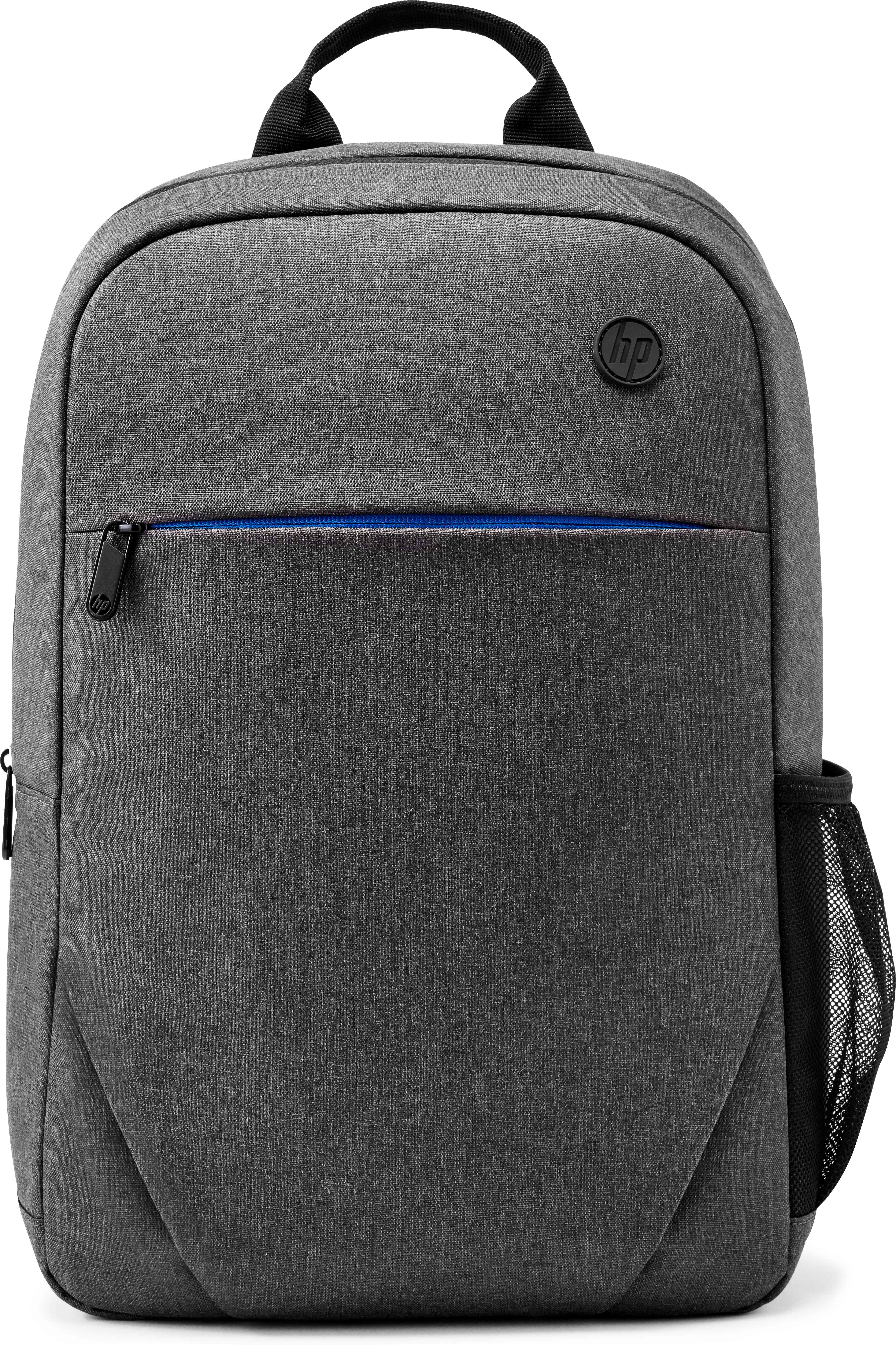 Mochila hp 1e7d6aa 15.6 pulgadas - mochila, gris con detalles en azul, poliester, garantía 1 año