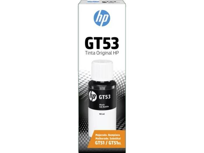 Botella de tinta hp gt53 - 1vv22al, negro