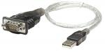 205146 convertidor  usb a puerto serial db9 macho. longitud del cable: 45 cm