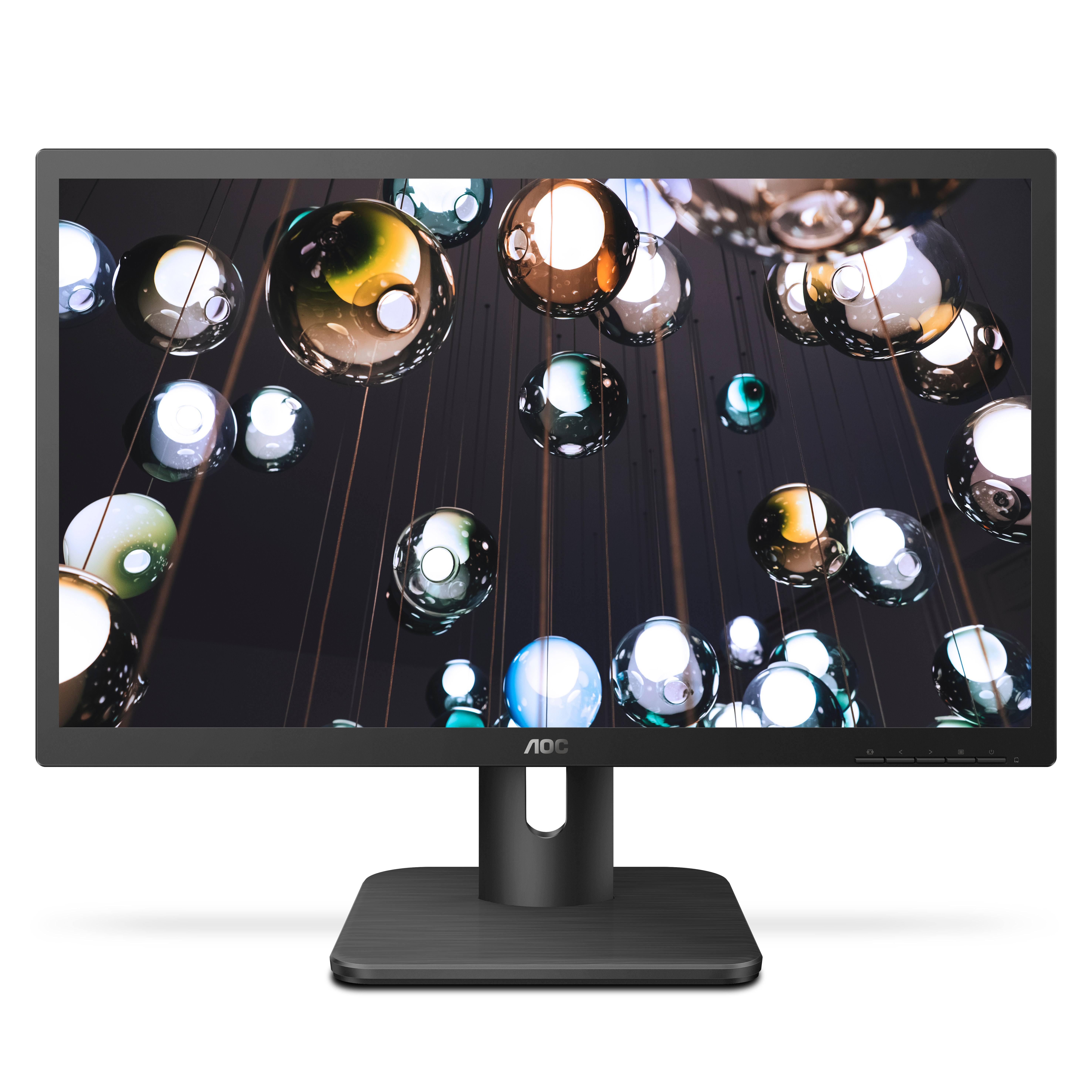 Monitor  aoc 20e1h - 20 pulgadas, 200 cd / m², 1600 x 900 pixeles, negro