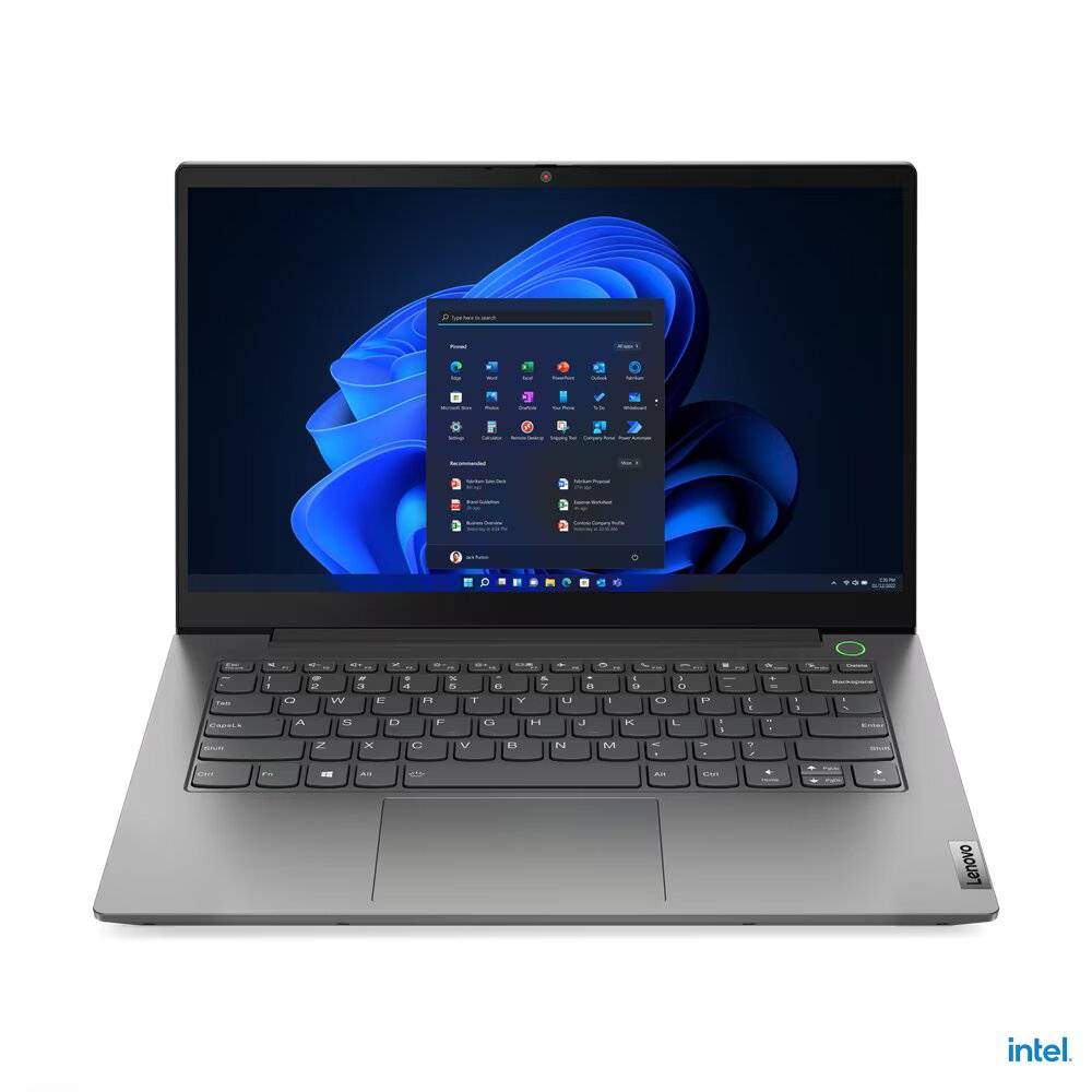 Laptop lenovo thinkbook aluminio 14 g4 iap// core i5- 1235u 1.3 ghz// 16gb(8gb soldered ddr4-3200 + 8gb so-dimm ddr4-3200)//256gb ssd m.2 2242//14 fhd//rj-45//fingerprint//win 11 pro// 1y cci