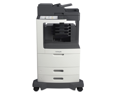 Impresora lexmark lexmark mx812dme - 1200 x 1200 dpi, laser, 66 ppm, 2300 hojas