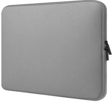 Funda básica - 15.6 pulgadas, p/laptop, neopreno, gris, brobotix 256349-4