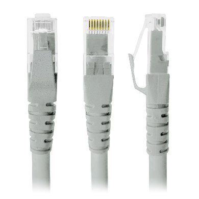 Cable patch 0.5 m - cat6, gris 308187 rbt