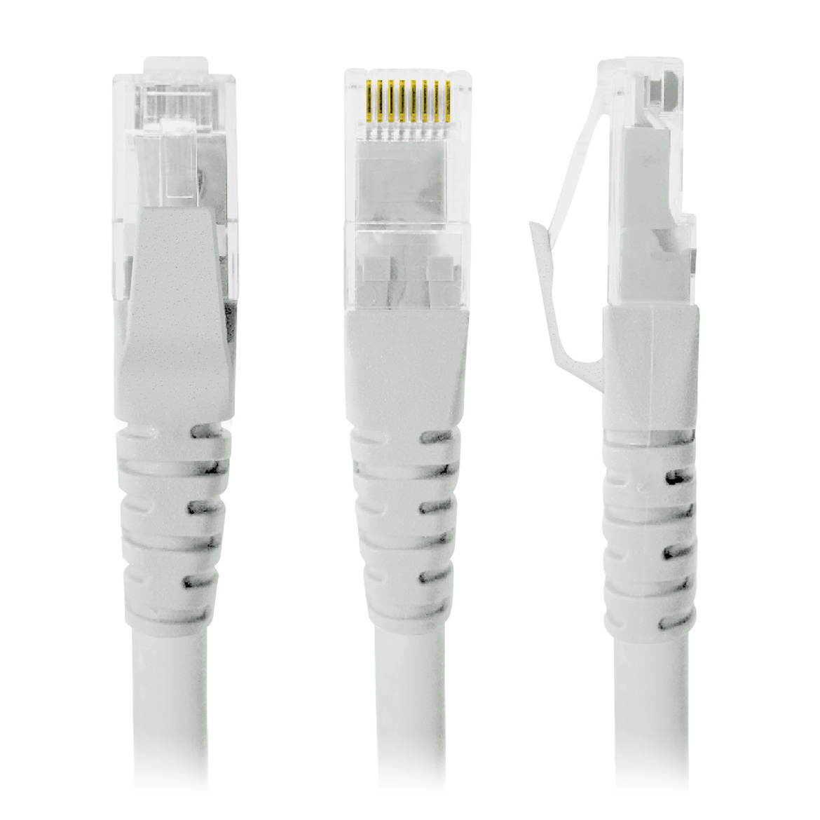 Cable de patch red - cat6 utp brobotix 308217b, 3.0 m, blanco